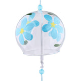 Max Japanese Style Glass Windchime Hanging Blessing Bells Home Wind Chimes 17