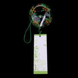 Max Japanese Style Glass Windchime Hanging Blessing Bells Home Wind Chimes 19