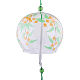 Max Japanese Style Glass Windchime Hanging Blessing Bells Home Wind Chimes 19