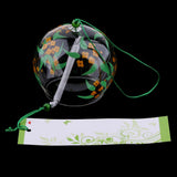 Max Japanese Style Glass Windchime Hanging Blessing Bells Home Wind Chimes 19