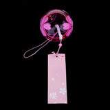 Max Japanese Style Glass Windchime Hanging Blessing Bells Home Wind Chimes 20