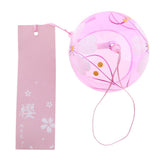 Max Japanese Style Glass Windchime Hanging Blessing Bells Home Wind Chimes 20