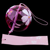 Max Japanese Style Glass Windchime Hanging Blessing Bells Home Wind Chimes 20