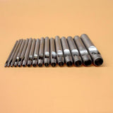 Max Steel Round Hollow Punch Hand Tools Hole Punching Leather Gasket 13mm