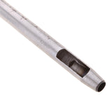 Max Steel Round Hollow Punch Hand Tools Hole Punching Leather Gasket 6mm