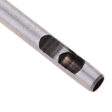 Max Steel Round Hollow Punch Hand Tools Hole Punching Leather Gasket 9mm