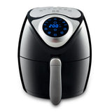 Max Electric Air Fryer Deep Fat Free Frying Healthy No Oil Cooker EU Plug Black