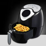 Max Electric Air Fryer Deep Fat Free Frying Healthy No Oil Cooker EU Plug Black