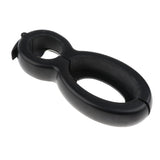 Max 6 in 1 Multi Jar Bottle Opener Can Grip Twist Hand Manual Kitchen Tool Black 2