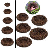 Max Handmade Vine Bird Nest House Home Nature Craft Sill Holiday Decoration 6cm