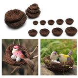 Max Handmade Vine Bird Nest House Home Nature Craft Sill Holiday Decoration 12cm