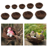 Max Handmade Vine Bird Nest House Home Nature Craft Sill Holiday Decoration 18cm