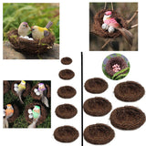 Max Handmade Vine Bird Nest House Home Nature Craft Sill Holiday Decoration 18cm