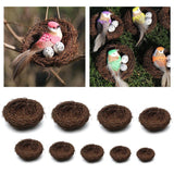 Max Handmade Vine Bird Nest House Home Nature Craft Sill Holiday Decoration 18cm
