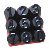 Max Alphabet Numbers Stamps Craft Letters Punch Metal Leather Tool Number 6mm