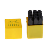 Max Alphabet Numbers Stamps Craft Letters Punch Metal Leather Tool Number 10mm