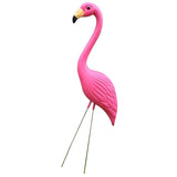 Max Lifelike Pink Flamingo Yard Garden Lawn Art Ornaments Decor Looking Up