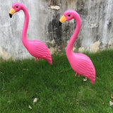 Max Lifelike Pink Flamingo Yard Garden Lawn Art Ornaments Decor Looking Up