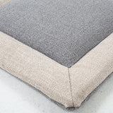 Max Flax Tatami Dining Chair Cushion Seat Mat Pillow Pad Home Decor Gray 45cm