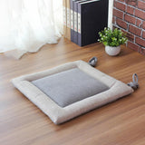 Max Flax Tatami Dining Chair Cushion Seat Mat Pillow Pad Home Decor Gray 45cm