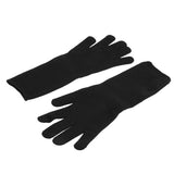Max Cut Proof Protector Bracers Arm Hands Guards Steel Wire Long Gloves Black