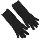 Max Cut Proof Protector Bracers Arm Hands Guards Steel Wire Long Gloves Black
