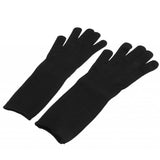 Max Cut Proof Protector Bracers Arm Hands Guards Steel Wire Long Gloves Black