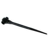 Max Scaffolding Scaffold Podger Ratchet Spanner Ratcheting Wrench Black 17-19mm