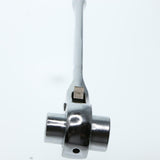 Max Scaffolding Scaffold Podger Ratchet Spanner Ratcheting Wrench Silver 19-24mm