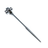 Max Scaffolding Scaffold Podger Ratchet Spanner Ratcheting Wrench Silver 21-22mm