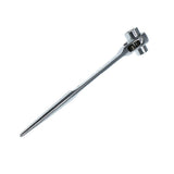 Max Scaffolding Scaffold Podger Ratchet Spanner Ratcheting Wrench Silver 21-22mm