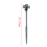 Max Scaffolding Scaffold Podger Ratchet Spanner Ratcheting Wrench Silver 24-27mm