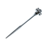 Max Scaffolding Scaffold Podger Ratchet Spanner Ratcheting Wrench Silver 24-27mm
