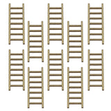 Max Maxb Micro Landscape Decor Wood Ornament Garden DIY Crafts 10pcs Ladders