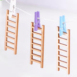 Max Maxb Micro Landscape Decor Wood Ornament Garden DIY Crafts 10pcs Ladders
