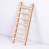 Max Maxb Micro Landscape Decor Wood Ornament Garden DIY Crafts 10pcs Ladders