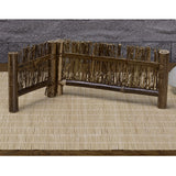 Max Maxb Mini Natural Bamboo Fence Screen Miniature Home Garden Bonsai Decor  4 S