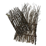 Max Maxb Garden Fence Screen Divider Border Bamboo Slat Reed Brushwood Roll 30x11cm