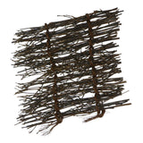 Max Maxb Garden Fence Screen Divider Border Bamboo Slat Reed Brushwood Roll 30x11cm