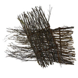 Max Maxb Garden Fence Screen Divider Border Bamboo Slat Reed Brushwood Roll 30x11cm