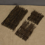 Max Maxb Garden Fence Screen Divider Border Bamboo Slat Reed Brushwood Roll 30x11cm