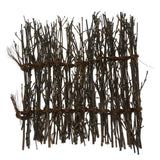 Max Maxb Garden Fence Screen Divider Border Bamboo Slat Reed Brushwood Roll 30x11cm