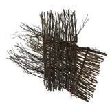 Max Maxb Garden Fence Screen Divider Border Bamboo Slat Reed Brushwood Roll 30x11cm