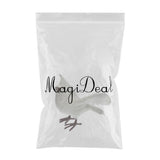 Max Maxb Artificial Feathered Pigeon Bird Yard Figurine Decor Bird #3 White Flying