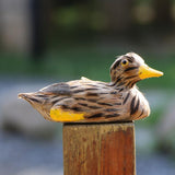Max Realistic Duck Ornament Decoy Home Garden Water Pond Decor Floating Duck