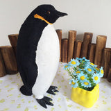 Max Artificial Simulation Ornaments Feathered Fake Penguin Decor L
