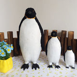 Max Artificial Simulation Ornaments Feathered Fake Penguin Decor M