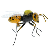 Max Bee Statues Miniature Outdoor Grassland Ornament Realistic Insect Figurines