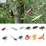 Max Realistic Insect Animal Pot Hanger Fridge Magnet Garden Decor Cicada