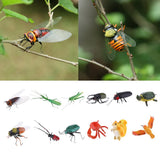 Max Realistic Insect Animal Pot Hanger Fridge Magnet Garden Decor Cicada